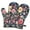Pioneer Flower Floral, variant on Cute Oven Mitts,Pioneer Flower Floral Print Pattern Oven Mitt 2-Pack Set,Kitchen Gloves for Oven,Heat Resistant Oven Mitts 7.7"x12"