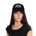 thumbnail image 2 of DALIX Dog Mom Baseball Cap Women's Hats Dad Hat in Black, 2 of 7