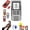 Silver, variant on 6 in 1 Multi Function Handheld HD LCD Display Wall Metal Detector, Multifunctional Handheld Metal & Wall Detector, Suitable for Detecting Metal, Cables, Wood (Silver)
