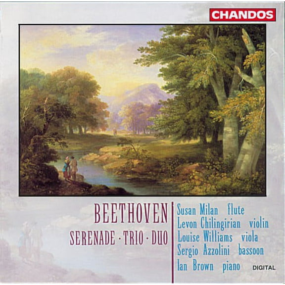 Ludwig Van Beethoven - Serenade for Flute, Violin, & Viola - Music & Performance - CD