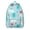 Greenish-blue-58, variant on Watercolor Crab School Backpack with Colorful Tropical Marine Design, Durable Nautical Daypack with Multi-Pockets for Students, Commuters & Beach Lovers