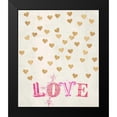 thumbnail image 2 of Amori, Miyo 12x14 Black Modern Framed Museum Art Print Titled - Romance Collection Love, 2 of 5