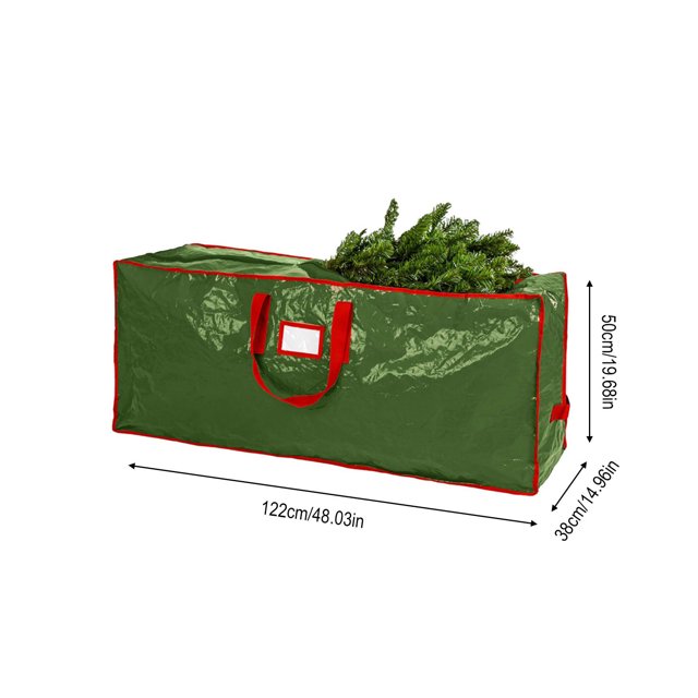 Christmas Tree Decorations Waterproof Laminated Christmas Tree Storage Bag Moving Tote Packing Organizer Christmas Tree Storage Bag