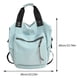 thumbnail image 2 of Mochila escolar unisex con cremallera Mochila de viaje de gran capacidad Mochilas de hombro, 2 of 5