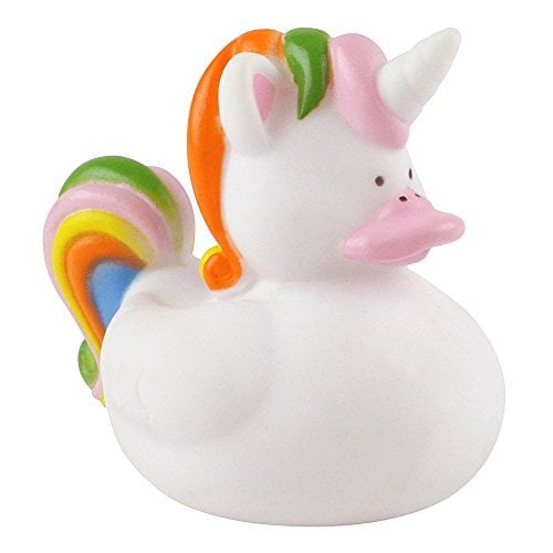unicorn duck bath toy
