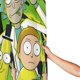 thumbnail image 4 of Cortina de ducha Rick & Morty, opaca, para baño, impermeable, resistente al moho, bloquea la privacidad, probador, patrón de impresión fina con arte de patchwork, 60 x 72, talla única., 4 of 8