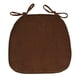 thumbnail image 2 of Cojín para Silla, Almohadilla para Asiento con Funda de Pana, Relleno Cómodo con Base Antideslizante, 43x41x3 cm, para Oficina, Hogar y Uso Estudiantil, 2 of 6