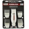 Wahl Professional Peanut Cordless Clipper/Trimmer #8663, White 1 ea (Pack of 6)