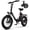Black, variant on 5TH WHEEL W11B 20" Fat Tire Electric Bike, 500W Foldable Adult E-bike with 48V 15.6Ah Removable Battery, Electric Bicycle with 7 Speed, UL2849