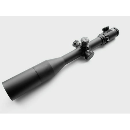 Ade Advanced Optics Illuminated Reticle 6-25X56 Long Range Rifle Scope Glass Etched Mildot (Best Long Distance Scope For Ar15)