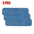 thumbnail image 1 of Luckyn 3 Pcs for Rubbermaid Commercial 18 inch Wet Pad Q411 Microfiber Refill Mop Cloths, 1 of 7