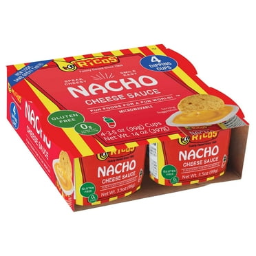 Pack Of 2 Ricos Nacho Cheese Sauce 4pk Cups - 3.5 oz (Packaging May Vary)