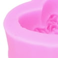thumbnail image 3 of Molde De Silicona Para Manualidades, Vela Tridimensional En Forma De Corazón Con Forma De Corazón, Flor Rosa, Pastel De Amor, Jabón De Chocolate, 3 of 7