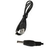 USB charge plug jack barrel connector cable charger for home or travel & via power ports/car/wall/battery bank accessories designed for the Round Barrel 5V OD 3.5 ID 1.1 mm jack powered devices