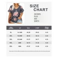 thumbnail image 6 of TIYOMI Plus Size Women's Floral Grey Shirts 2X V Neck Tops Flower Knitted Ruffle Blouse Short Sleeve Pullover Summer Tunics 2XL 18W 20W, 6 of 6