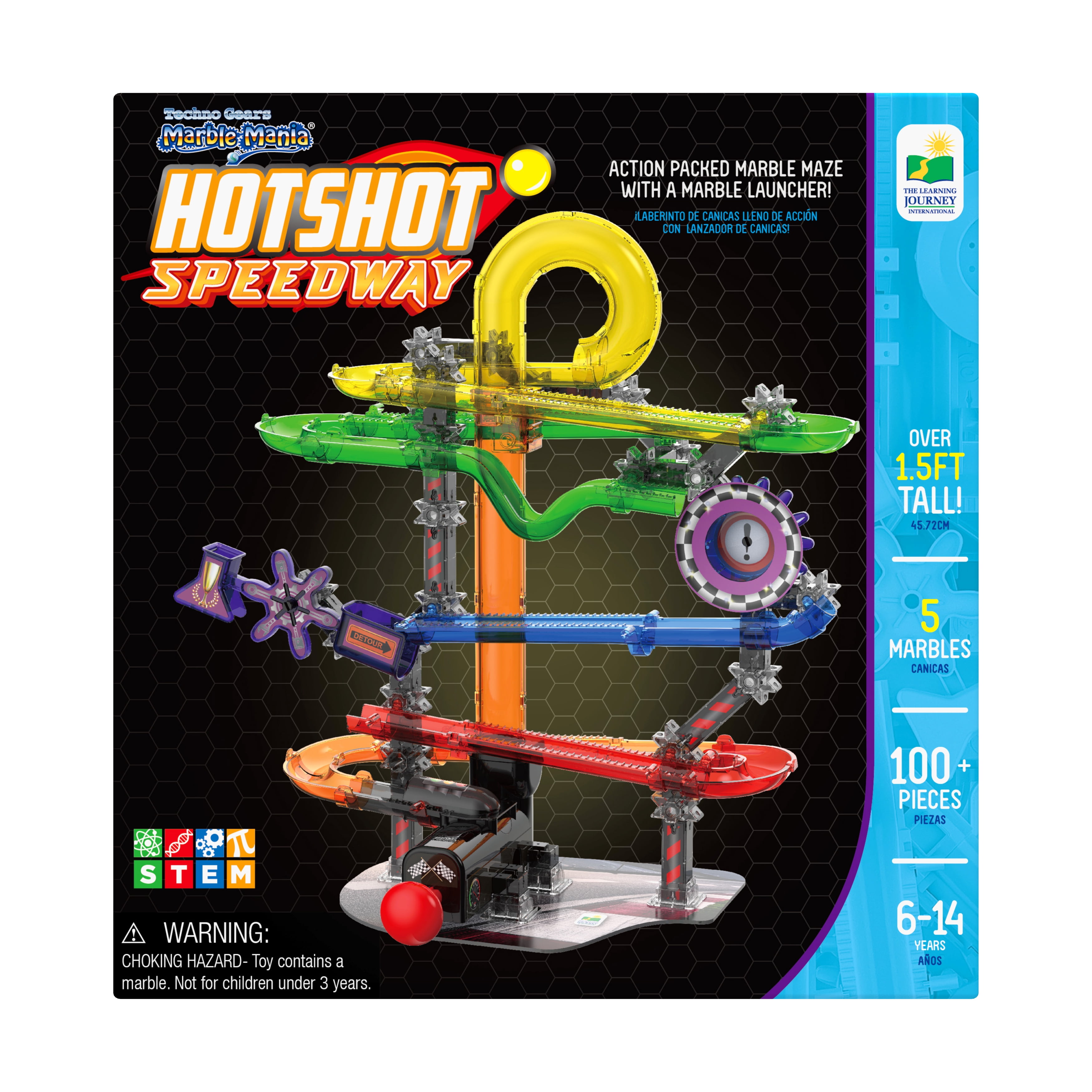 The Learning Journey Techno Gears Marble Mania - HotShot Speedway: 100+ Pcs