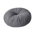 thumbnail image 2 of Cojín Redondo para Piso Adultos Niños Almohada Multifuncional Asiento Decorativo Silla Meditación Corduroy Resistente Adecuado para Relajación Lectura Gris, 2 of 8