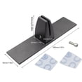 thumbnail image 5 of YIGSECU Adjustable Fireplaces Screen Clamp Heat Resistant Metal Brackets Fireplaces Screen Holder For Stable No Drill Installation, 5 of 8