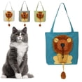 thumbnail image 2 of Soft Pet Carriers Lion Design Portable Breathable Bag Pets* Bags Dog N2D9, 2 of 9