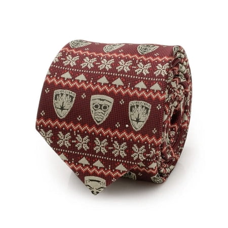 Marvel Guardians of the Galaxy Fair Isle Red Men's Tie