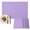 Violet, variant on White Swan Placemats Set of 6, Farmhouse Solid Beige Color Modern Art Washable Wipeable Table Mats for Dining Tables, Indoor Outdoor Kitchen Place Mats for Holiday Party Table Decor