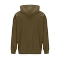 thumbnail image 6 of FAVIPT Mens Oversized Corduroy Sweatshirt Dogs Cats Pet Carrier Pullover Kangaroo Pouch Long Sleeve Hoodie 2026 Brown,XXXL, 6 of 7