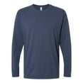 thumbnail image 1 of SoftShirts Adult Organic Long Sleeve T-Shirt, 2XL, Navy, 1 of 5