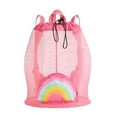 thumbnail image 2 of (2 pack) Sunshine Squad Rainbow Beach Convertible Mesh Backpack, 2 of 7