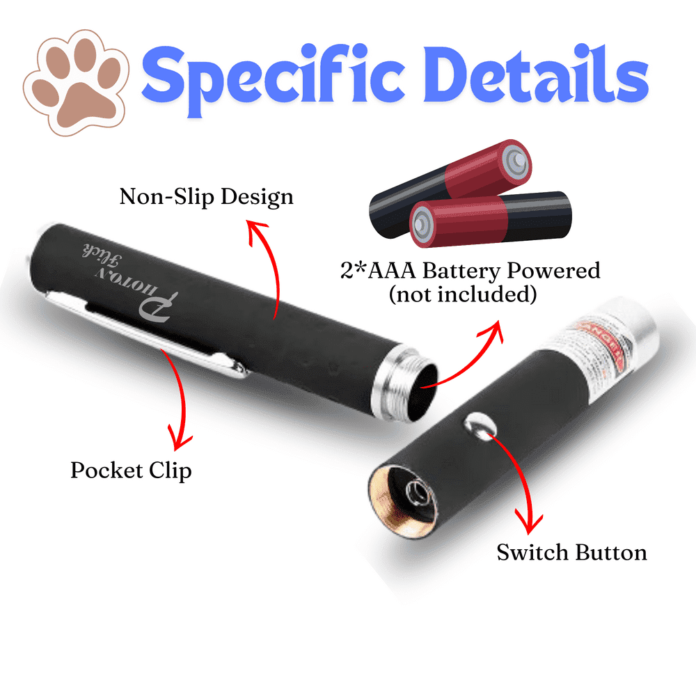 KEINXS 2 Pack Laser Pointer Pen Visible Light Beam High-Power Long