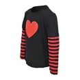 thumbnail image 2 of Unisex Layered Valentines Heart Boys Shirt (3t), 2 of 7