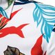 thumbnail image 3 of Camisas De Franela Para Hombre Hombres Primavera y Verano Top Estampado colorido Solapa Top Camisa Vacaciones al libre Camisa de manga corta (White, XXL), 3 of 6