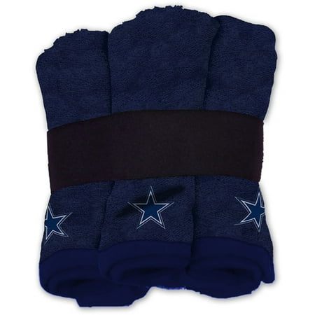 NFL Wash Cloth Set, 6pk, Dallas Cowboys