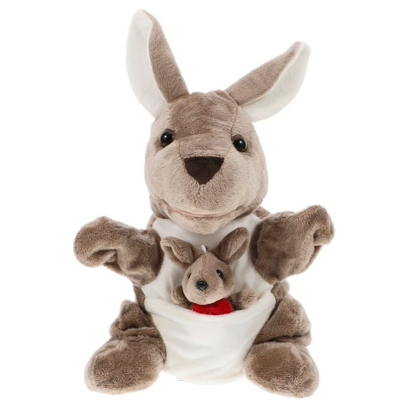 Marionetas de mano de animales de dibujos animados, marionetas de mano interactivas flexibles, juguetes para contar historias