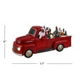thumbnail image 5 of Mr. Christmas 11" Animated Nostalgic Red Truck - Black Santa, 5 of 5