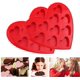 thumbnail image 5 of moldes de silicona para chocolate, moldes de cocina antiadherentes con forma de corazón, bandejas para cubitos de hielo para hacer pasteles, caramelos, chicles, gelatinas, muffins y magdalenas, 5 of 5
