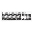 thumbnail image 1 of 104/87 Keys Retro Round Keycaps Double Shot DIY Typewriter Keycap for Backlit Mechanical Keyboard Circular for Key Cap, 1 of 5