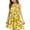 #A23-Earthy Yellow, variant on Girls Midi Dresses 7-16 Halter Neck Sleeveless Girls Dresses Floral Print A-line Sundresses Summer Swing Dresses 7-8 Years,Sky Blue