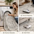thumbnail image 5 of SIXHOME 6'x9' Area Rugs for Living Room Washable Rugs Carpet Medallion Traditional Rugs for Bedroom Dinning Room Office Soft Non Slip Large Area Rug Retro Home Decor Gray, 5 of 8