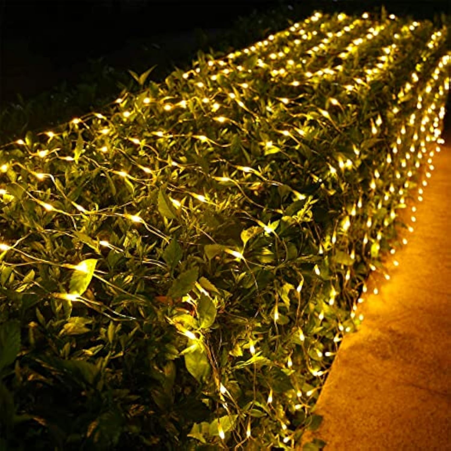 Wick's Outdoor Living MESH 6 x 10 ft Outdoor LED String Lights, 6-Pack