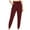 Wine pants women, variant on Womens Jogger Pants Jogger Pants for Women Casual Solid Drawstring Elastic Waist Sports Workout Long Pants Loose Ladies Trousers Pocket Gym Yoga Sweatpants Fall