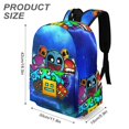 thumbnail image 6 of Geometry Dash Leisure Backpack 3D Printing Cute School Backpacks Outing Hiking Bag Travel Bag Daypack, 6 of 8