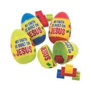 Fun Express Religious Easter Eggs, 12Pack, Plastic, Prefilled
