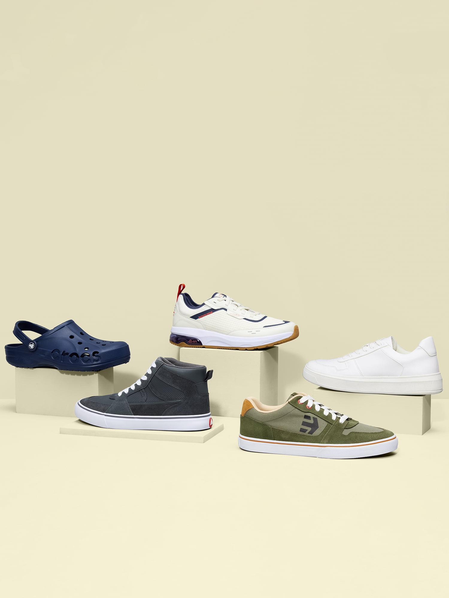 Etnies Men's Active Suede Low Lace Up Shoes