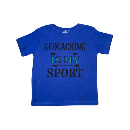 

Inktastic Geocaching is my Sport Geocacher Gift Toddler Boy or Toddler Girl T-Shirt