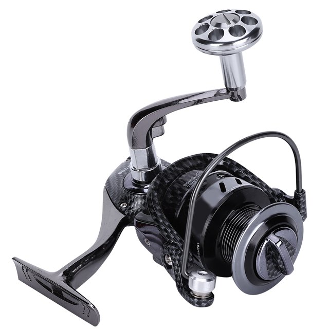 Carrete De Pesca Giratorio De Metal, Carrete De Pesca Con Brazo Basculante, Para Amantes De La Pesca En El Mar/pesca Fresca, Niños Adultos, Uso Al Aire Libre, Agua Salada ANGGREK AD2717