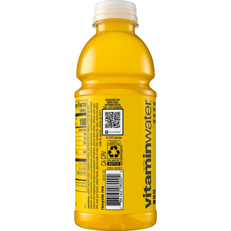 Vitaminwater Energy - Adults Tropical Citrus Drink with Caffeine