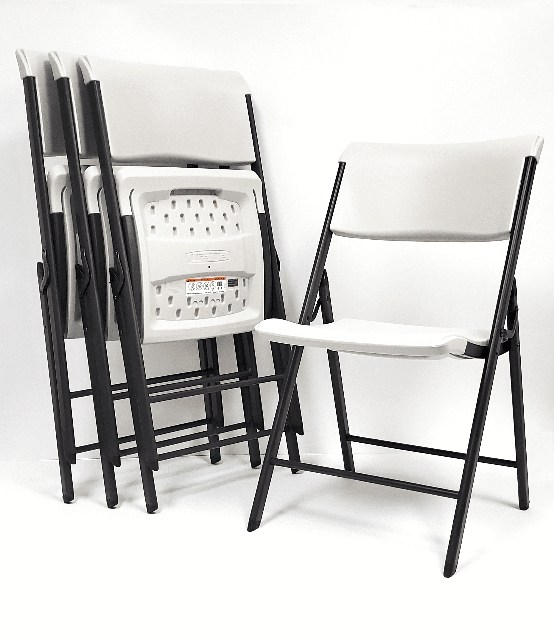 Lifetime Commercial Grade Folding Chair, High Density Polyethylene