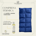 thumbnail image 2 of Compresa térmica Muscular Grande Naturalness con Semillas y Plantas Medicinales y Aceite para masaje Descanso Profundo 125 ml, 2 of 5