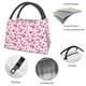 thumbnail image 4 of Fotbe Flower Butterfly Bolsa Térmica Portátil con Estampado, Bolsa de Entrega de Alimentos Aislada, Bolsa Reutilizable de Gran Capacidad para Comidas y Supermercado, 4 of 6