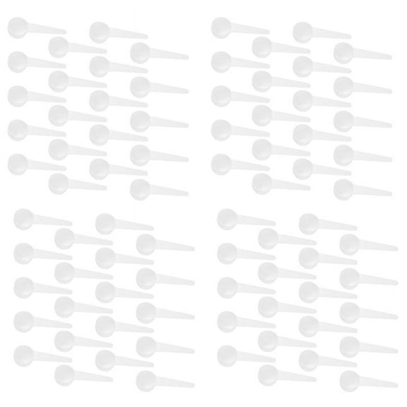 Coffee Scoops/Tablespoon Plastic Measuring Spoons (80-Piece) Perfect for Kitchen & Pantry Storage